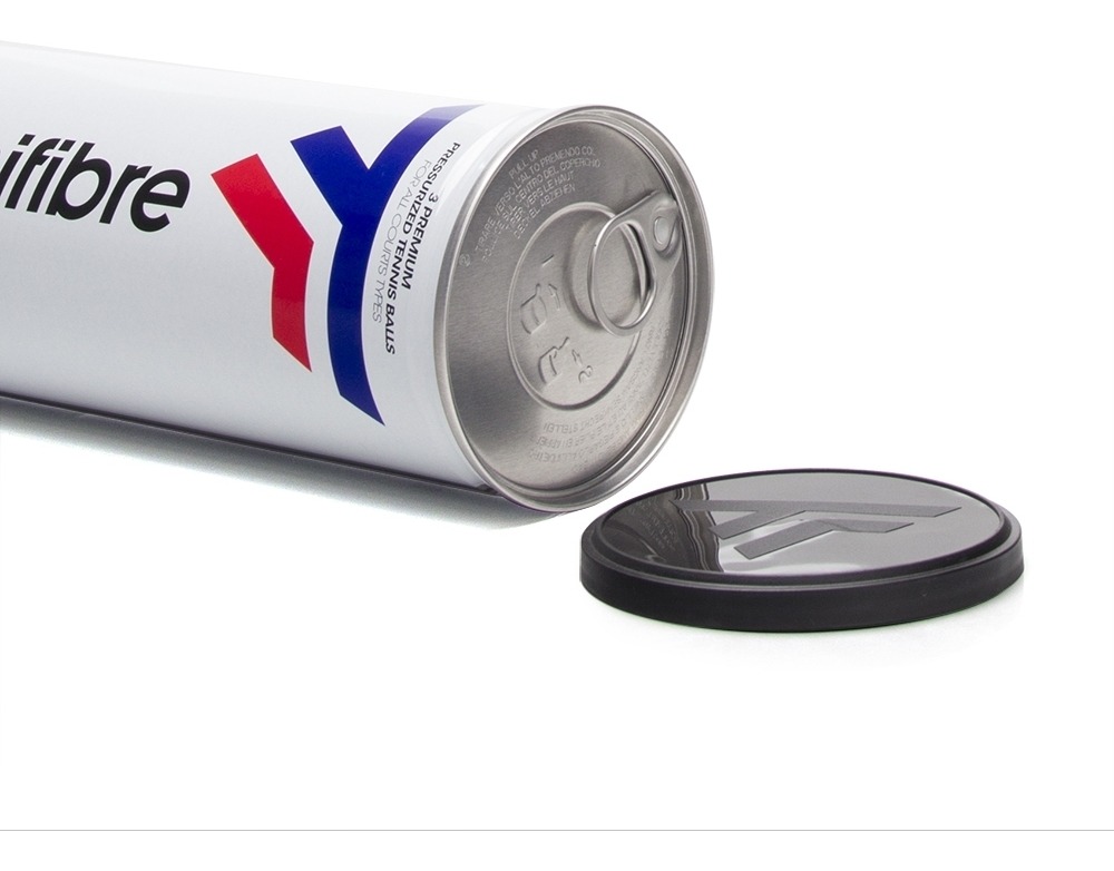 Tubo de Bolas Tecnifibre X-ONE Lata - Imagem 3